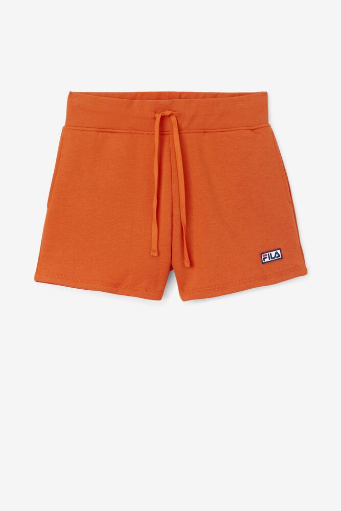 Fila Shorts Womens Orange - Diara High Rise - Philippines 6147025-WN